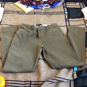 Banana republic olive green pants